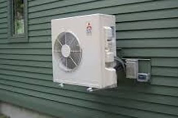 Outdoor mini-split installed by AllTek Services